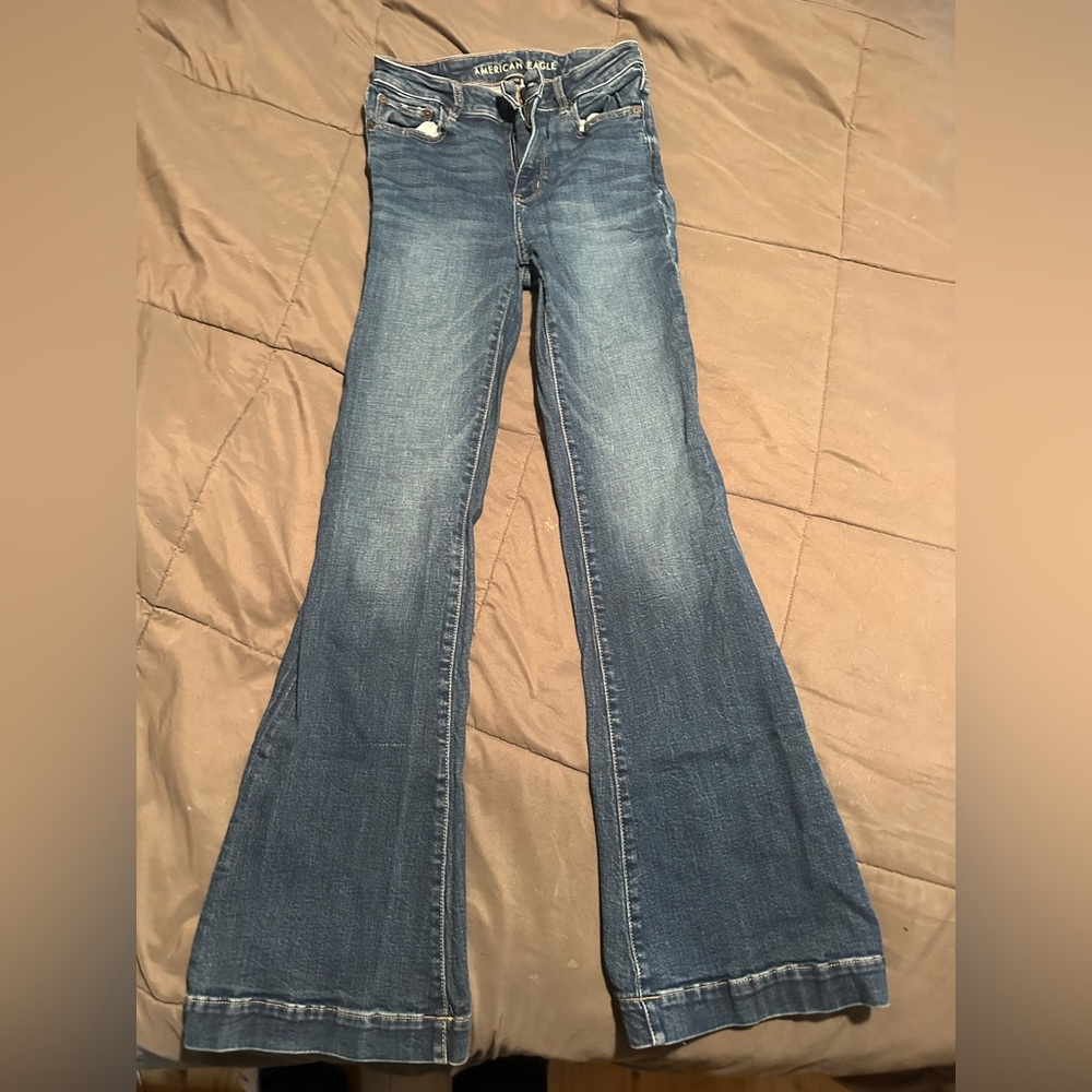 American Eagle Super High-Rise Flare